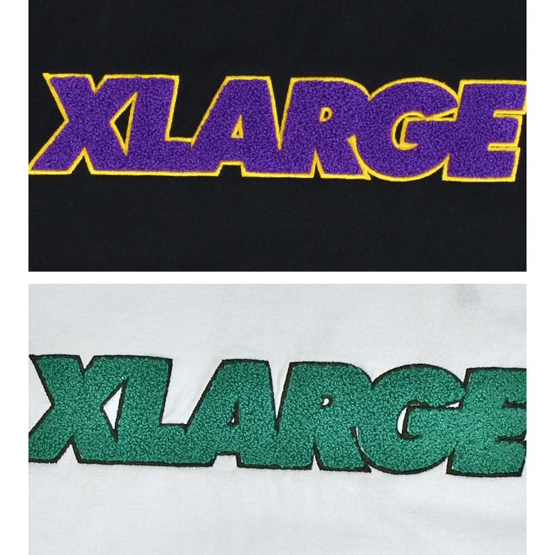 XLARGE エクストララージ Tシャツ CHENILLE STANDARD LOGO S/S TEE 半袖 カットソー トップス 101232011023 単品購入の場合はネコポス便発送｜buddy-stl｜07