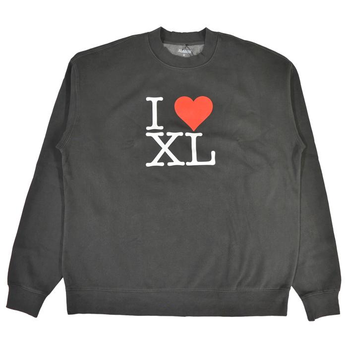 XLARGE エクストララージ トレーナー I LOVE XL CREWNECK SWEAT