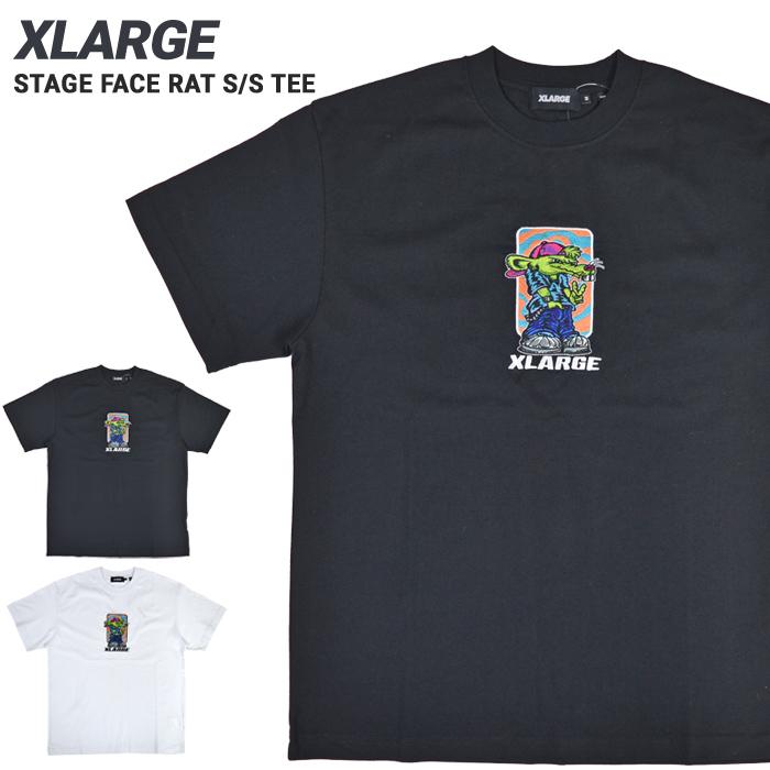 XLARGE（エクストラ ラージ） Tシャツ STAGE FACE RAT S/S TEE 半袖