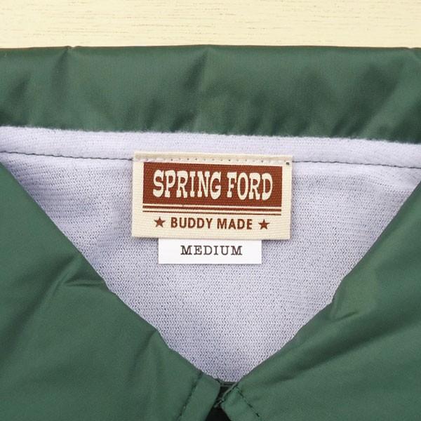 コーチジャケット BUDDY オリジナル KEEP ON TRUCKIN' ダークグリーン