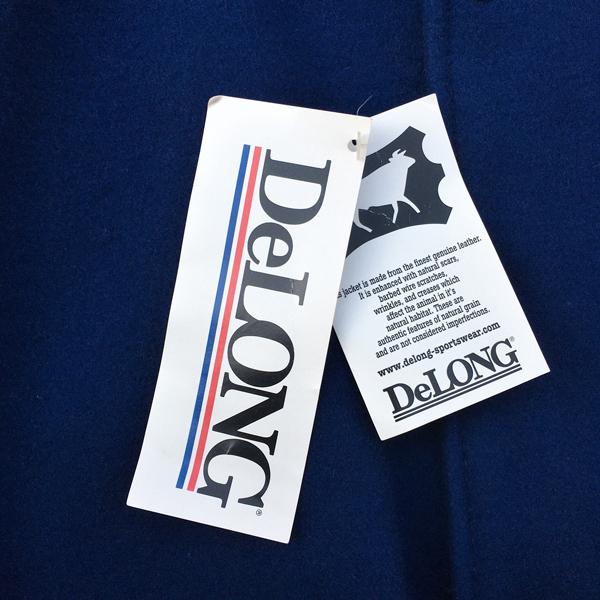DELONG デロング アメリカ製 アワードジャケット Sサイズ スタジャン 