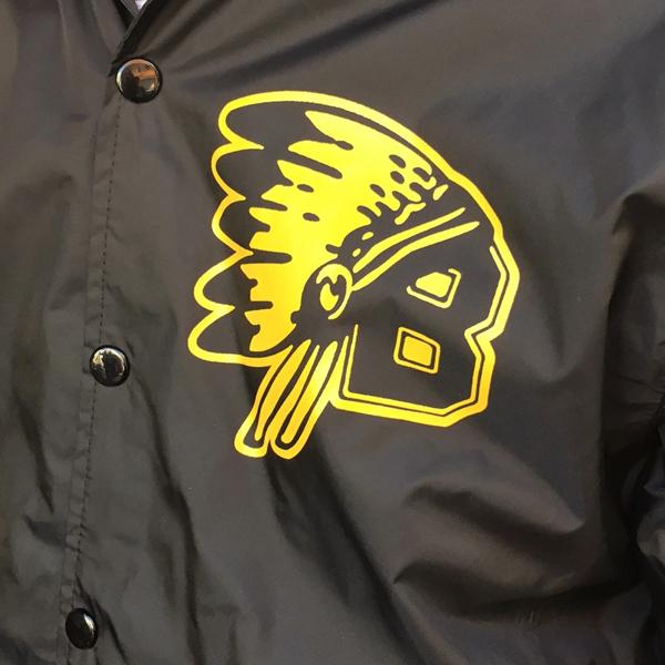 コーチジャケット BUDDY オリジナル BAKERSFIELD ブラック ウィンド