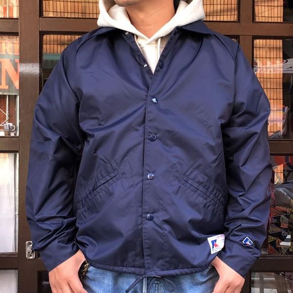 美品 russell athletic blue blue コーチジャケットxl 美品 russell athletic blue blue コーチジャケットxl