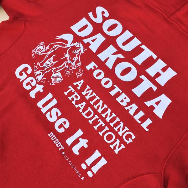 RUSSELL ATHLETIC ラッセルアスレチック BUDDY 別注 プルオーバーパーカー SOUTH DAKOTA スウェット パーカー