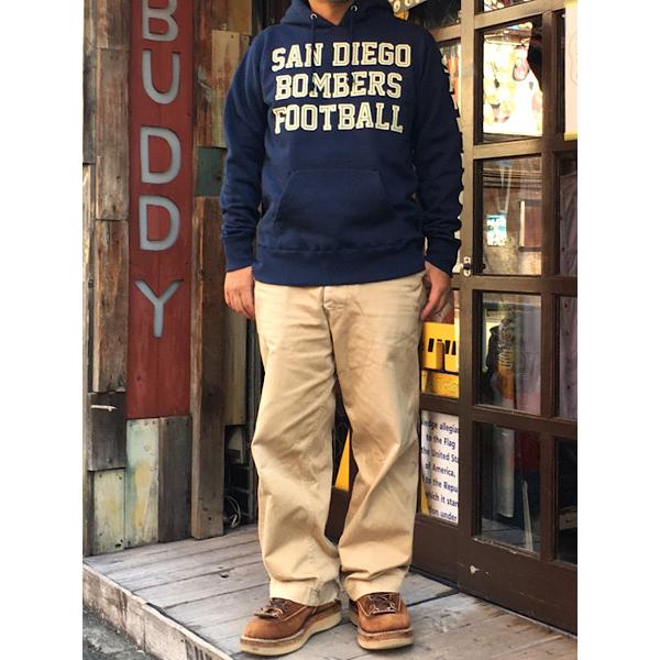 プルオーバーパーカー SANDIEGO BOMBERS BUDDY オリジナル ヘビー