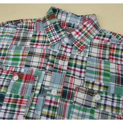 パッチワークシャツ BUDDY オリジナル SPRINGFORD アメカジ メンズ