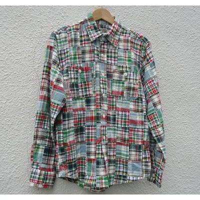 パッチワークシャツ BUDDY オリジナル SPRINGFORD アメカジ メンズ