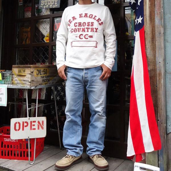 チャンピオン Champion BUDDY 別注 ロングスリーブTシャツ(FLORIDA STATE SEA EAGLES) ロチェスター 長袖 Ｔシャツ ROCHESTER LONG SLEEVE｜buddy-us-clothing｜05