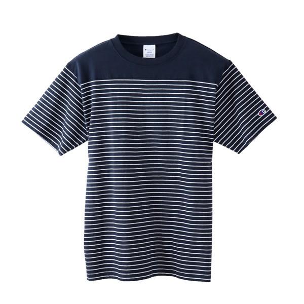 Champion（チャンピオン） ベーシックチャンピオン ボーダーTシャツ