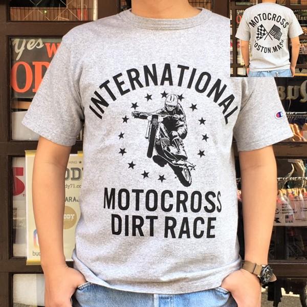 Champion（チャンピオン） 別注 アメリカ製 オックスフォードグレー T