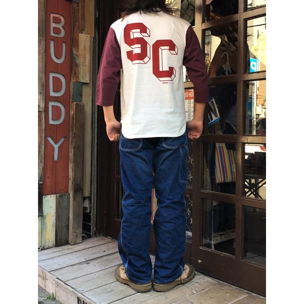 7分袖 Tシャツ SOUTHERN CALIFORNIA ベースボールシャツ