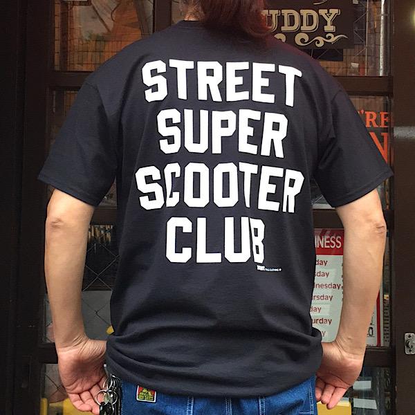 フルーツオブザルーム BUDDY × FRUIT OF THE LOOM STREET SUPER SCOOTER CLUB Tシャツ 半袖