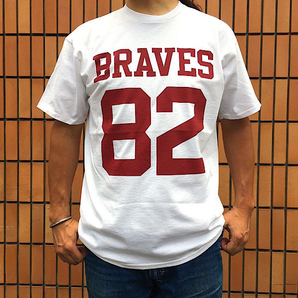 Bravest Studios シャツ　半袖 FRUIT OF THE LOOM（フルーツオブザルーム） BUDDY × FRUIT OF THE