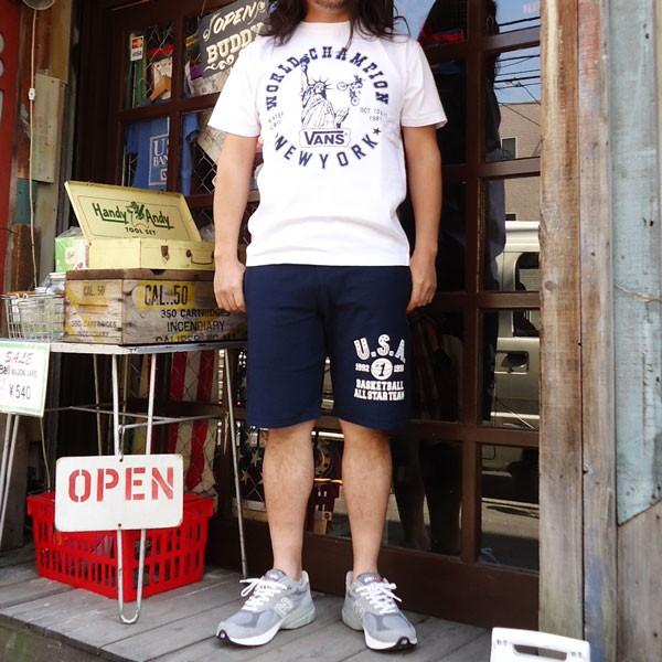 紫③ Lサイズ タグ付き未使用 BUDDY別注 champion ショートパンツ