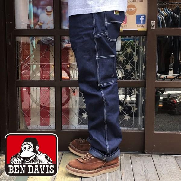 別注 ベンデイビス デニム ペインターパンツ BEN DAVIS BUDDY別注 ペインターパンツ アメカジ ワークパンツ ストレート メンズ ジーンズ