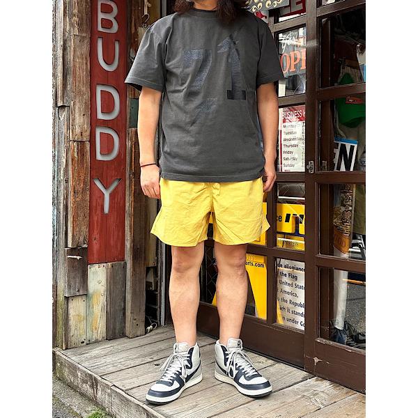 ハーフパンツ 短パン BUDDY オリジナル ”B” ナイロンショートパンツ