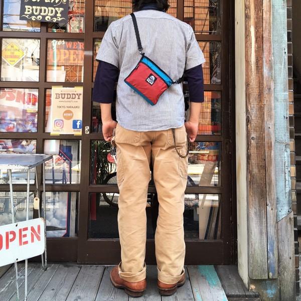 グラナイトギア GRANITE GEAR HIKER SATCHEL ハイカーサチェル ショルダーバッグ サコッシュ ポーチ ブルーベリー・レッド｜buddy-us-clothing｜06