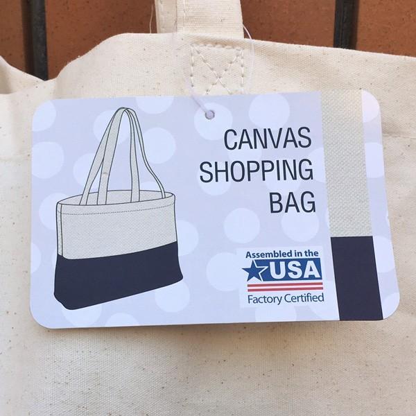 キャンバス ワッペン付 トートバッグ HAVE A NICE DAY DAY ビンテージワッペン USA CANVAS TOTE BAG アメカジ CANVAS SHOPPING BAG｜buddy-us-clothing｜07