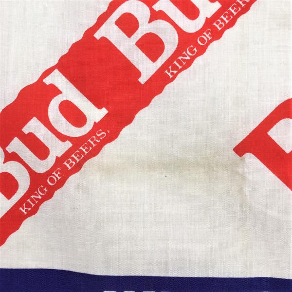 USA製 ヴィンテージ バドワイザー 蛙 バンダナ Budweiser USA製 ヴィンテージ バドワイザー 蛙 バンダナ Budweiser - メルカリ