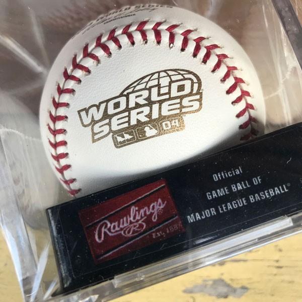 Rawlings オフィシャルボール 04 ワールドシリーズ OFFICIAL BALL 2004