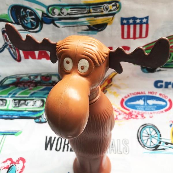 ロッキーとブルウィンクルの大冒険 キーホルダー ヴィンテージトイ