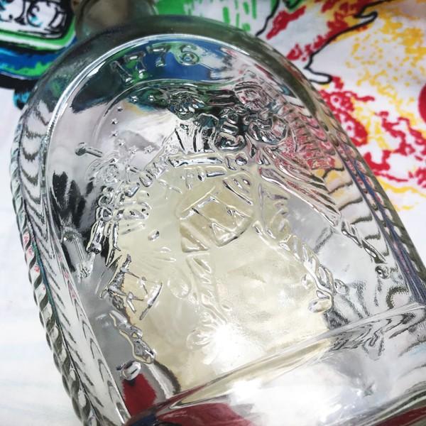 ビンテージ 70年代 LOG CABIN SYRUP EMPTY BOTTLE ログキャビン