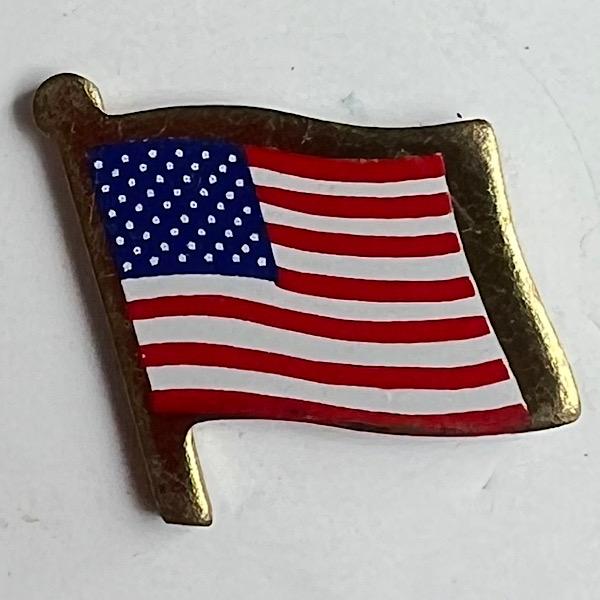 ヴィンテージ Vintage デッドストック アメリカ国旗 ピンズ アメリカ製