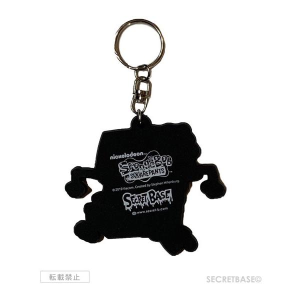 スポンジボブ SPONGE BOB G.I.D X-RAY 蓄光 RUBBER KEY HOLDER スポンジボブ SPONGE BOB G.I.D X-RAY 蓄光 RUBBER KEY HOLDER