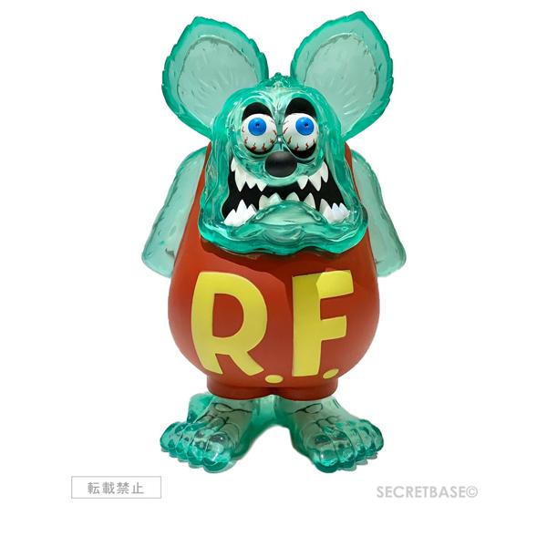 RAT FINK X-RAY FULL COLOR MATTE ULTRA GREEN Ver. ラットフィンク フィギュア シークレットベース SECRETBASE TOKYO 東京 原宿 HOT ROD｜buddy-us-clothing