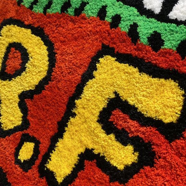 RAT FINK ラットフィンク ORIGINAL RUG MAT ラグマット 厚手 RAT FINK ラットフィンク ORIGINAL RUG MAT ラグマット 厚手