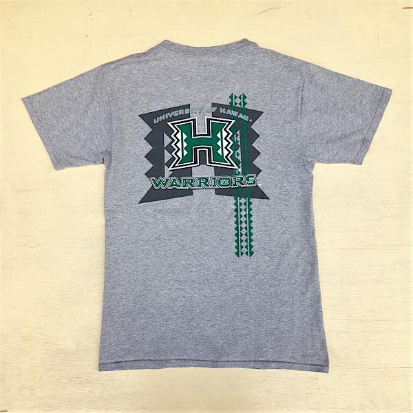 USED University of Hawaii WARRIORS ハワイ大学 ウォリアーズ T