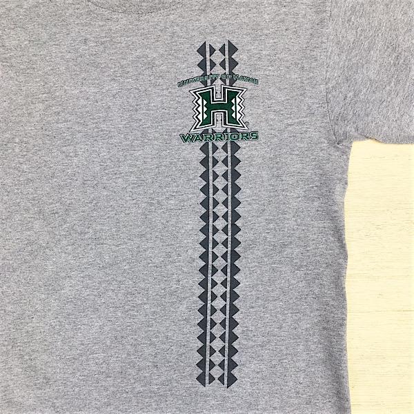 USED University of Hawaii WARRIORS ハワイ大学 ウォリアーズ T