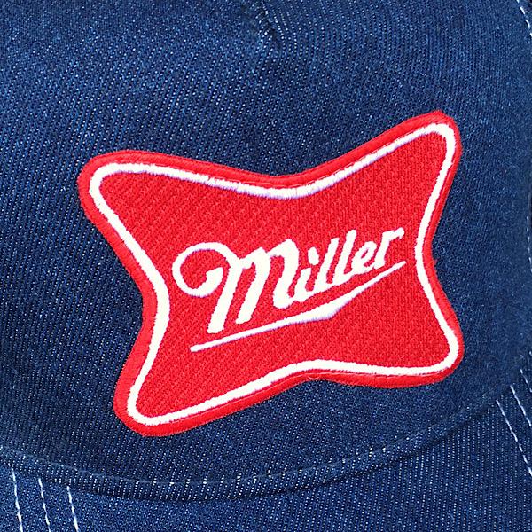 Otto Miller Beer ミラービール ビンテージ ワッペン付き デニム Otto Miller Beer ミラービール ビンテージ ワッペン付き デニム