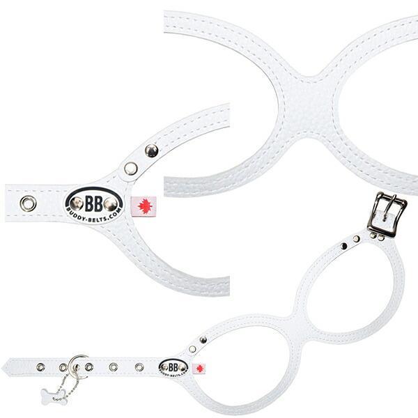 BUDDYBELTS (バディベルトBB) ハーネス2号 リードSサイズ 白