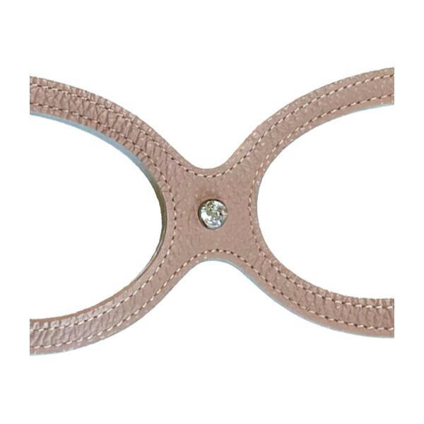 バディベルト　ラテ　3号 バディーベルト ハーネス 3号 ラテ Latte スワロフスキー付 小型