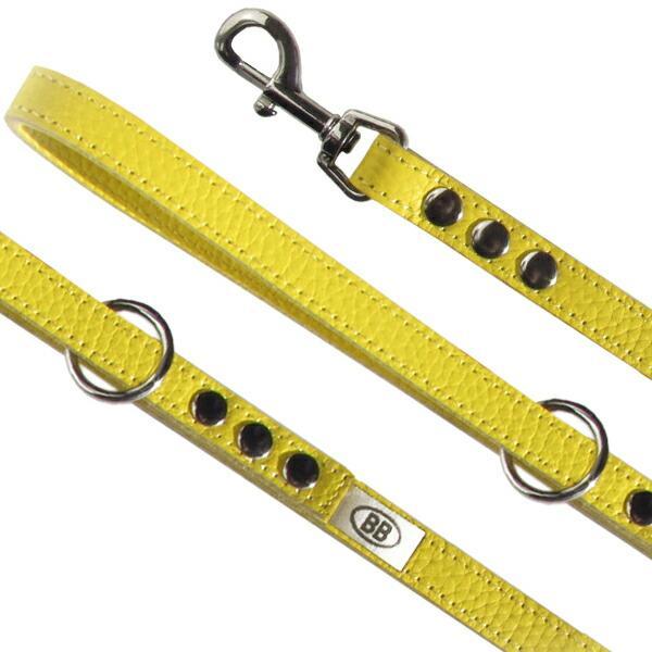 バディベルト2.5号&オールレザーリードセット(canary) BBオールレザーリードSサイズ カナリア Canary バディベルト BUDDYBELT