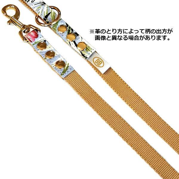 BBアクセントレザーナイロンリードSサイズ バディーバハマ Buddy