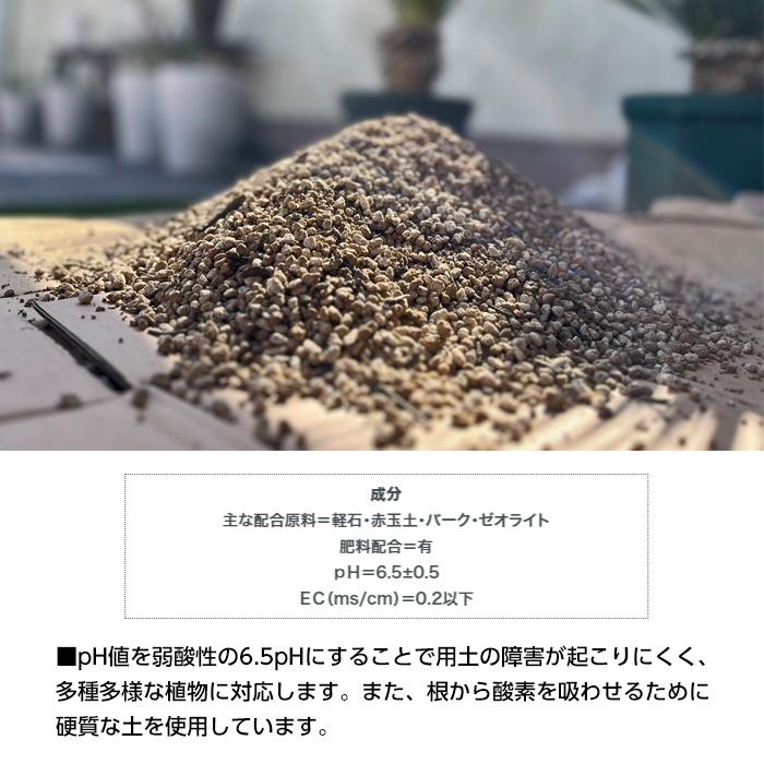 ドライガーデンの土 多肉 園芸土 10リットル ロックガーデン ドライ