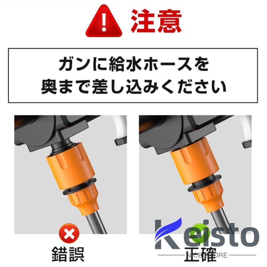 高圧洗浄機 コードレス 充電式 業務用 マキタ バッテリー互換対応 6in1