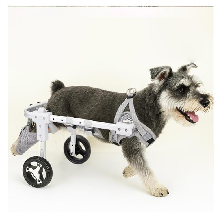 歩行補助器 2輪 ペット車椅子 犬用歩行器 4輪 車輪 中型犬 小型犬 歩行