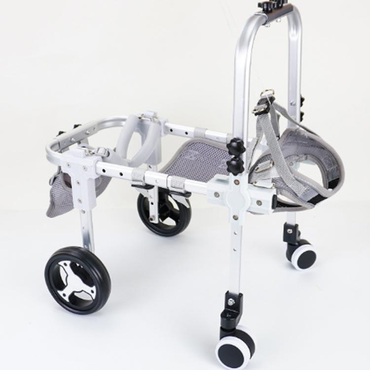 歩行補助器 2輪 ペット車椅子 犬用歩行器 4輪 車輪 中型犬 小型犬 歩行