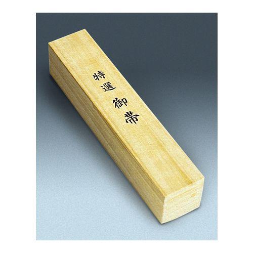 空手帯 応 空手用 絹黒帯厚芯 桐箱入 ISAMI・イサミ : 東山堂