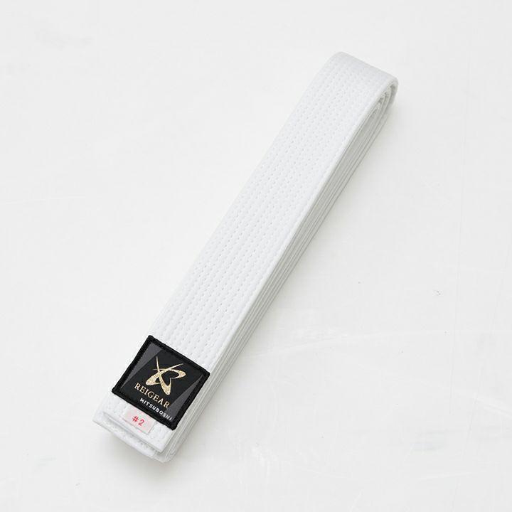 全柔連認定品JU0234【ミツボシ・柔道・レイギア】REIGEAR 晒帯（白帯