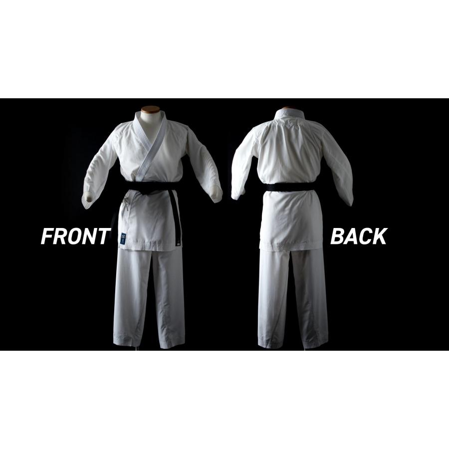 HAYATE CRAFT White & Blackの２個セット ミツボシ】「Airize」 (JAPAN KARATE DESIGN) 上下セット【HAYATE