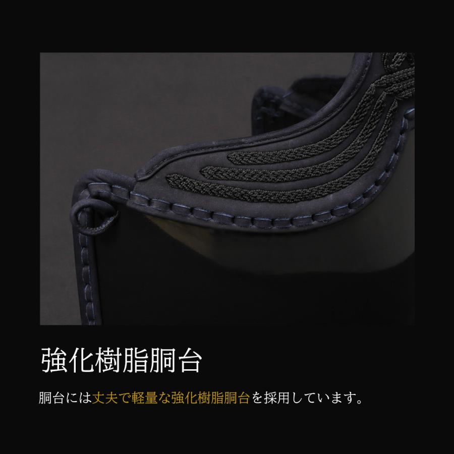 [新入生応援特価]剣道 防具セット 全剣連新規則対応  『A-1α MARK-X』3mm紺革 軽量型 剣道防具セットの画像