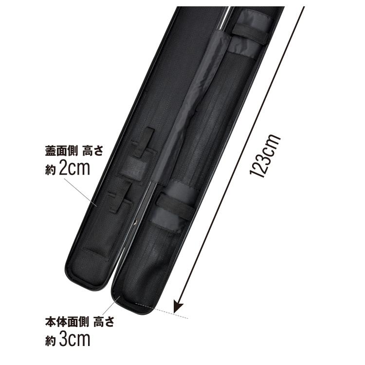 新入生応援特価]居合刀対応ハードケース「隼-Hayabusa-」【居合刀