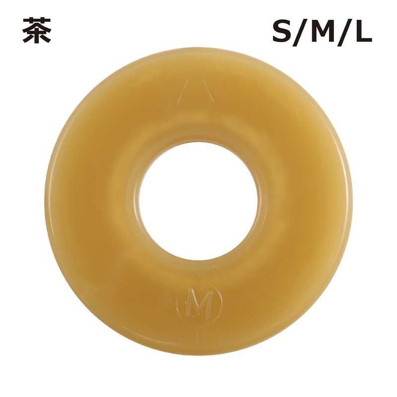 剣道 爆買いセール 鍔 竹刀用 半透明ツバ 茶 白 M 紫 S 3色 武道園 L