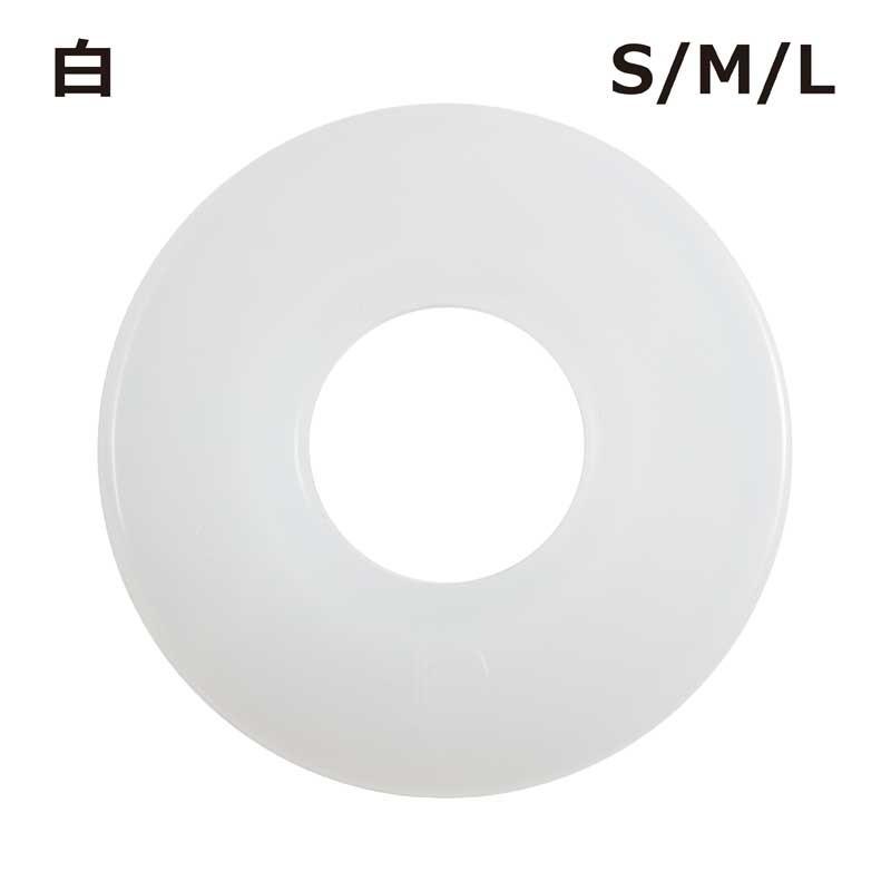 剣道 爆買いセール 鍔 竹刀用 半透明ツバ 茶 白 M 紫 S 3色 武道園 L