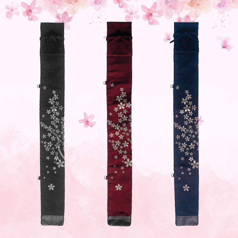 SALE／85%OFF】 剣道 竹刀袋 8号帆布 小桜 刺繍 略式 3本入 全3色