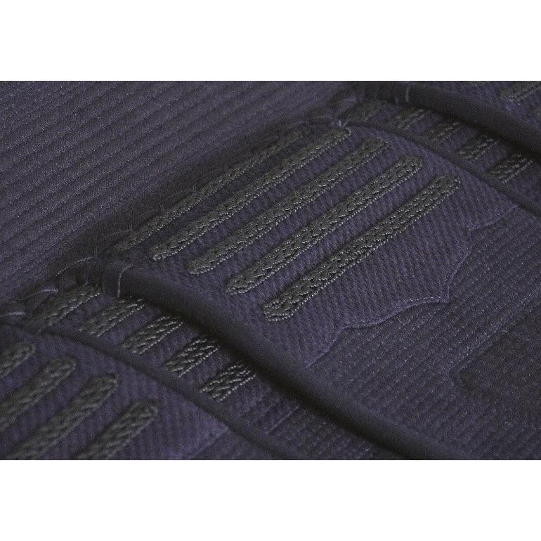 剣道 防具 セット　頂（黒）６ｍｍ　総織刺　具の目刺し Mサイズ・Ｌサイズ_16